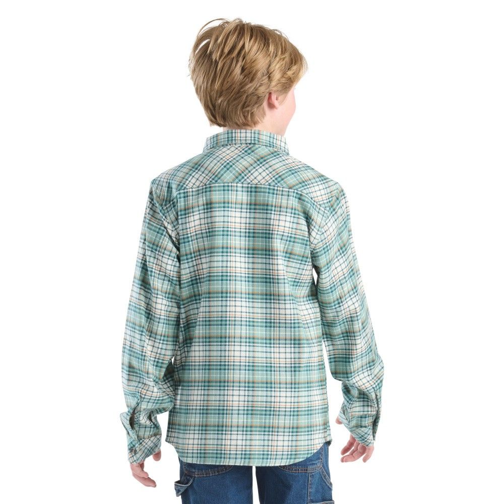 Carhartt, Boys' Patina Long Sleeve Flannel Button Front Shirt