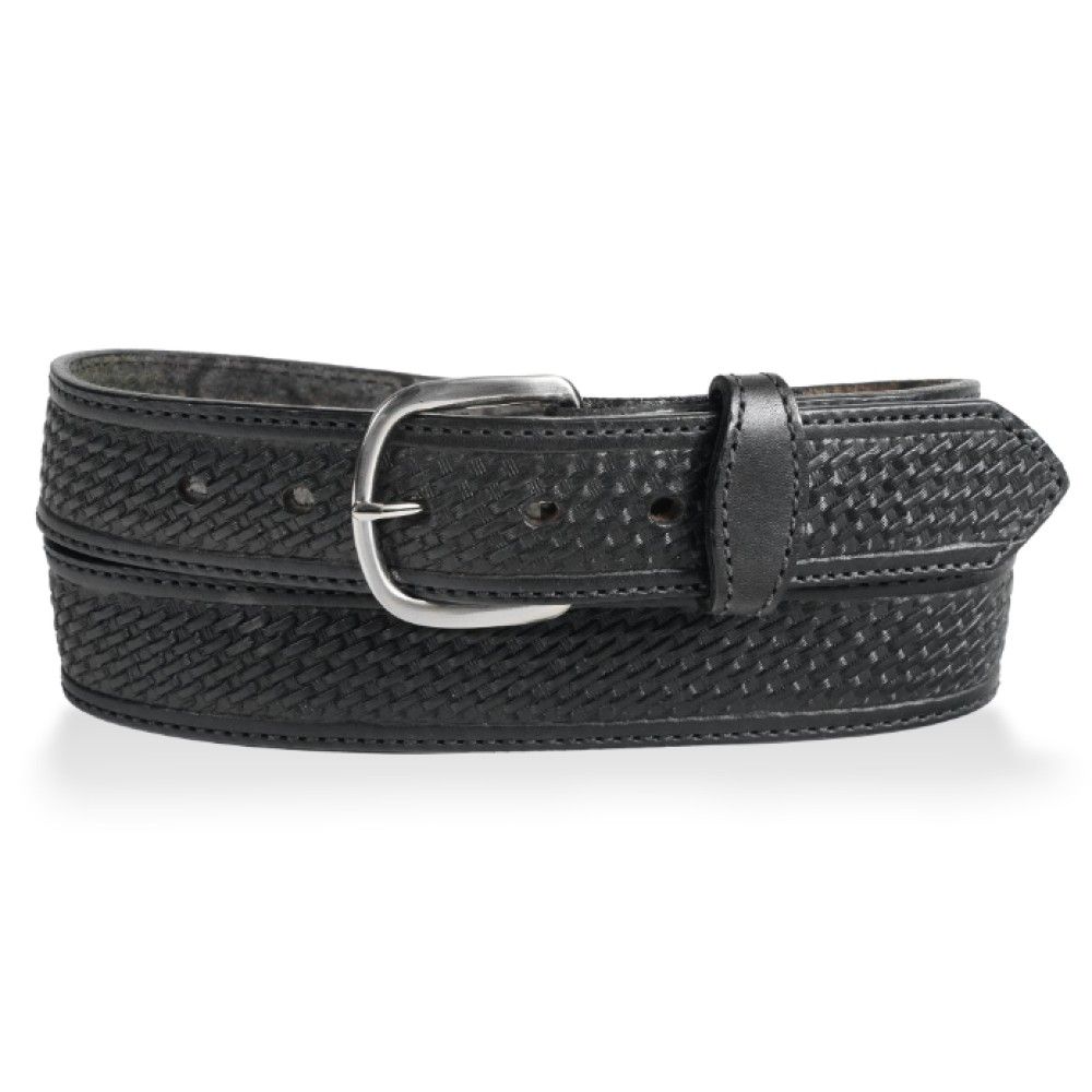 Wilfull Wear, Men's Black Heritage Leather Belt