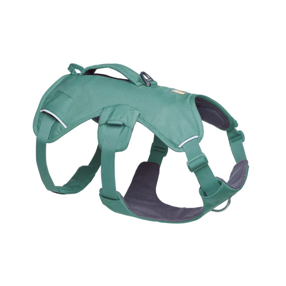 Ruffwear, River Rock Green Web Master™ Dog Harness with Handle