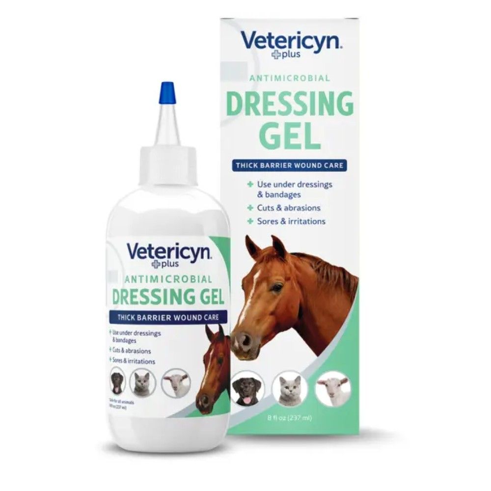Vetericyn, Plus Antimicrobial Dressing Gel, 8 oz