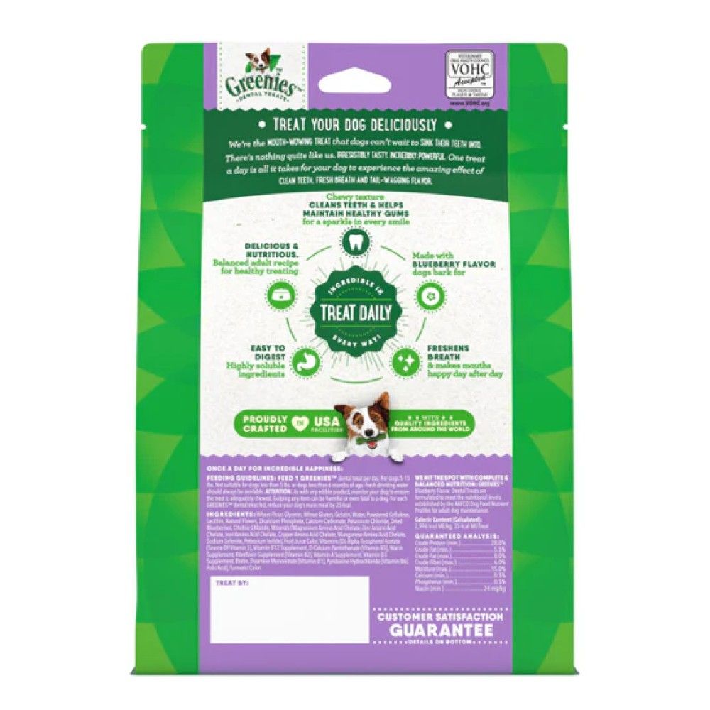 Greenies, Tennie Blueberry Flavor Dental Dog Treats, 12 oz 
