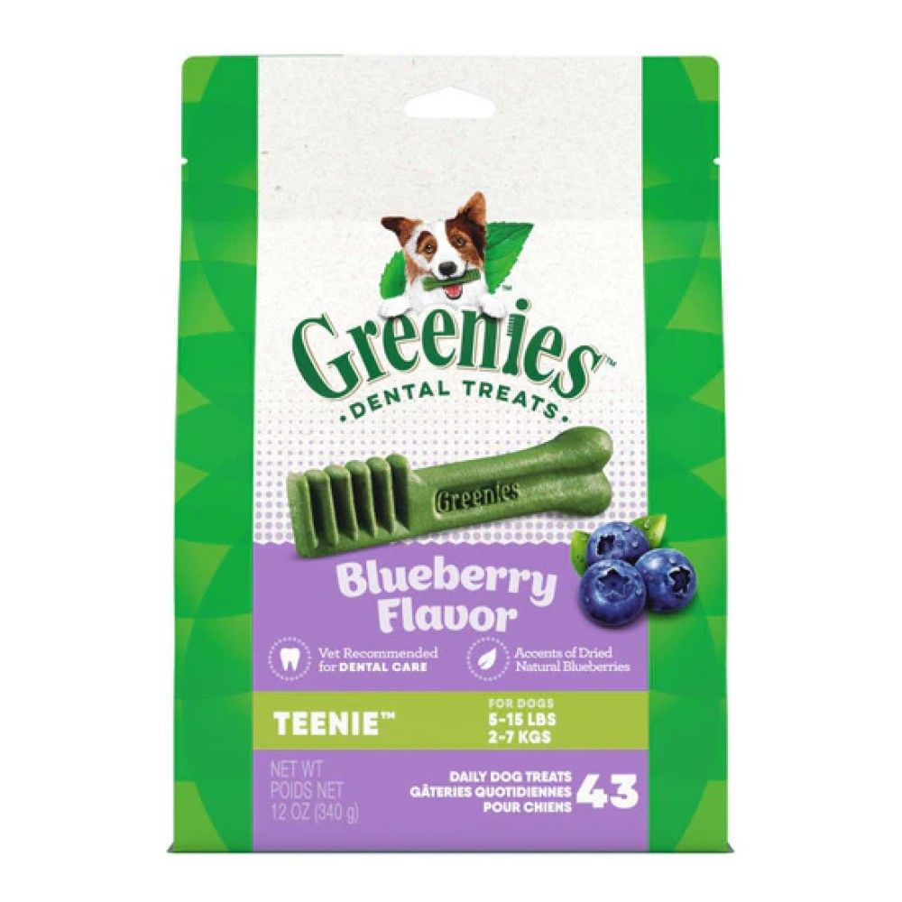 Greenies, Tennie Blueberry Flavor Dental Dog Treats, 12 oz