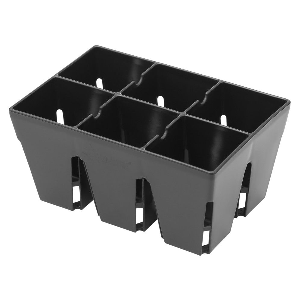 SunPack, Black 6-Cell Mega Tray Insert 