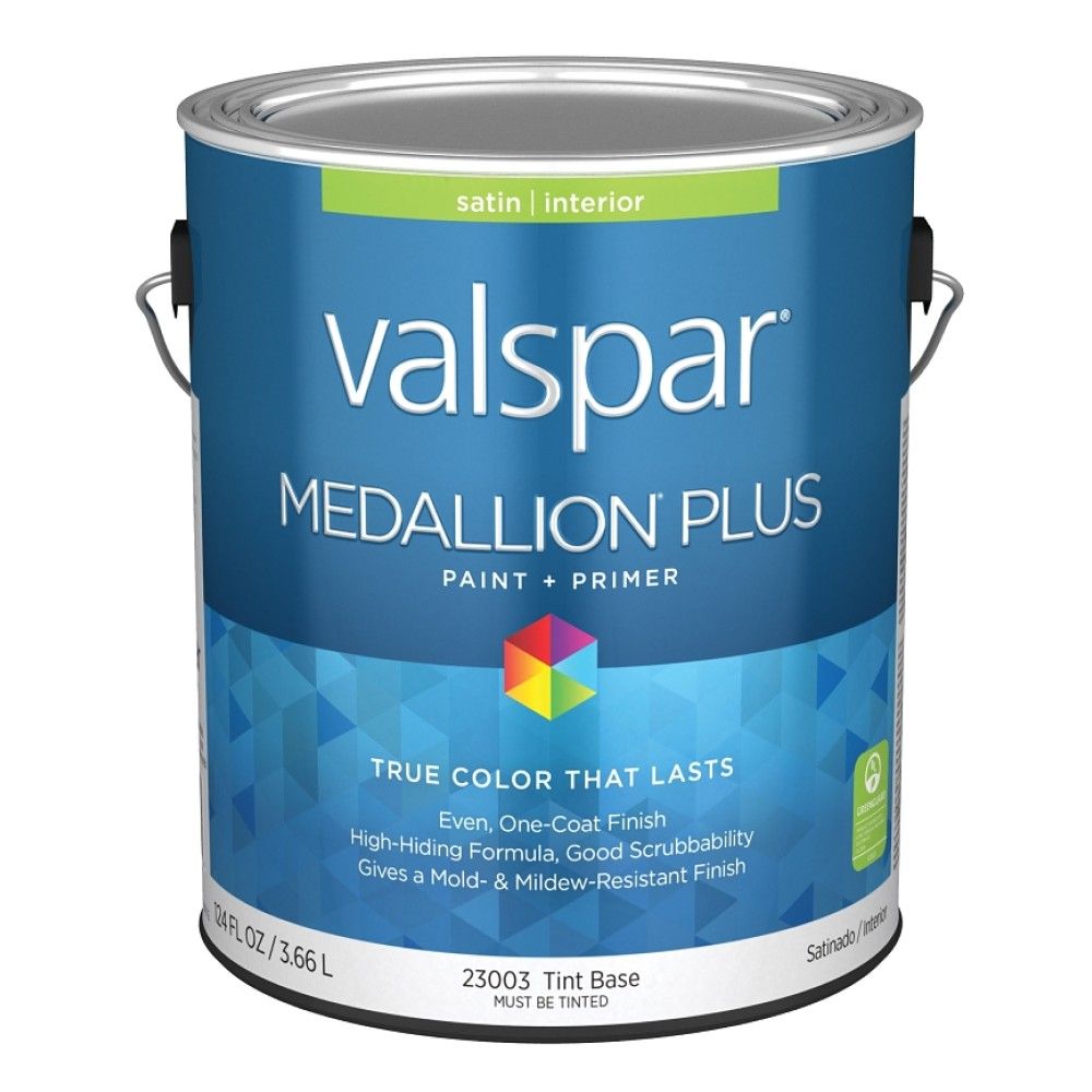 Valspar, Satin Tint Base Medallion Plus Interior Paint + Primer