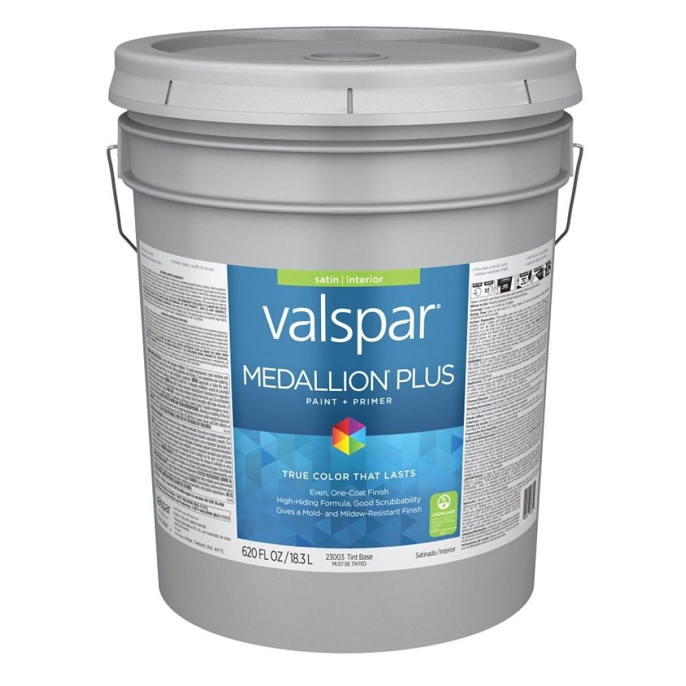 Valspar, Satin Tint Base Medallion Plus Interior Paint + Primer