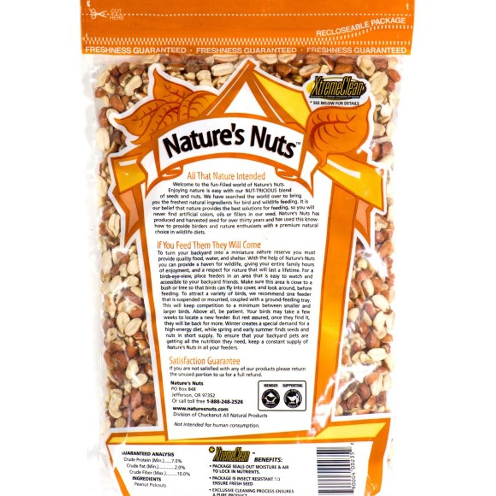 Nature's Nuts, Premium Shelled Peanuts