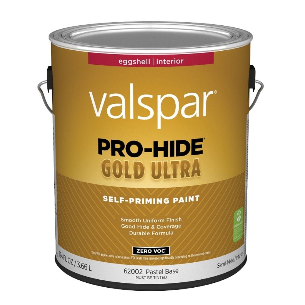 Valspar, Eggshell Pastel Base Pro-Hide Gold Ultra Interior Self-Priming Paint