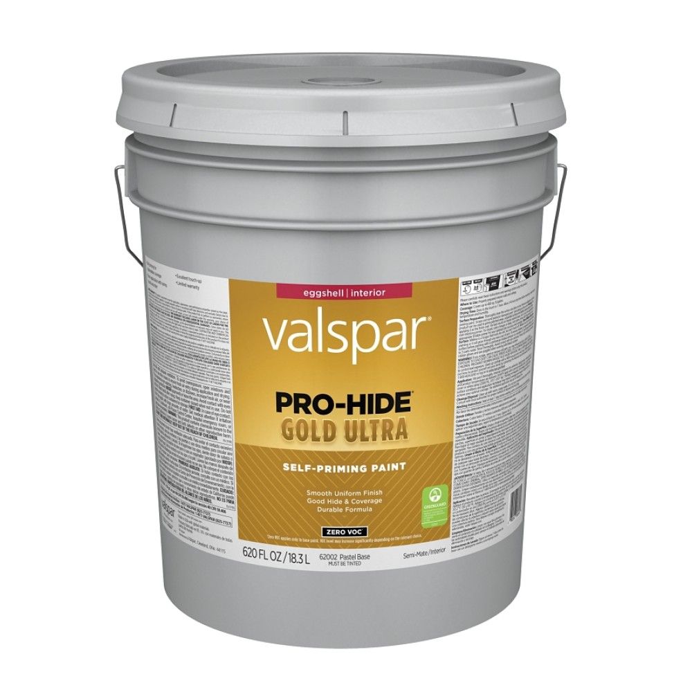 Valspar, Eggshell Pastel Base Pro-Hide Gold Ultra Interior Self-Priming Paint