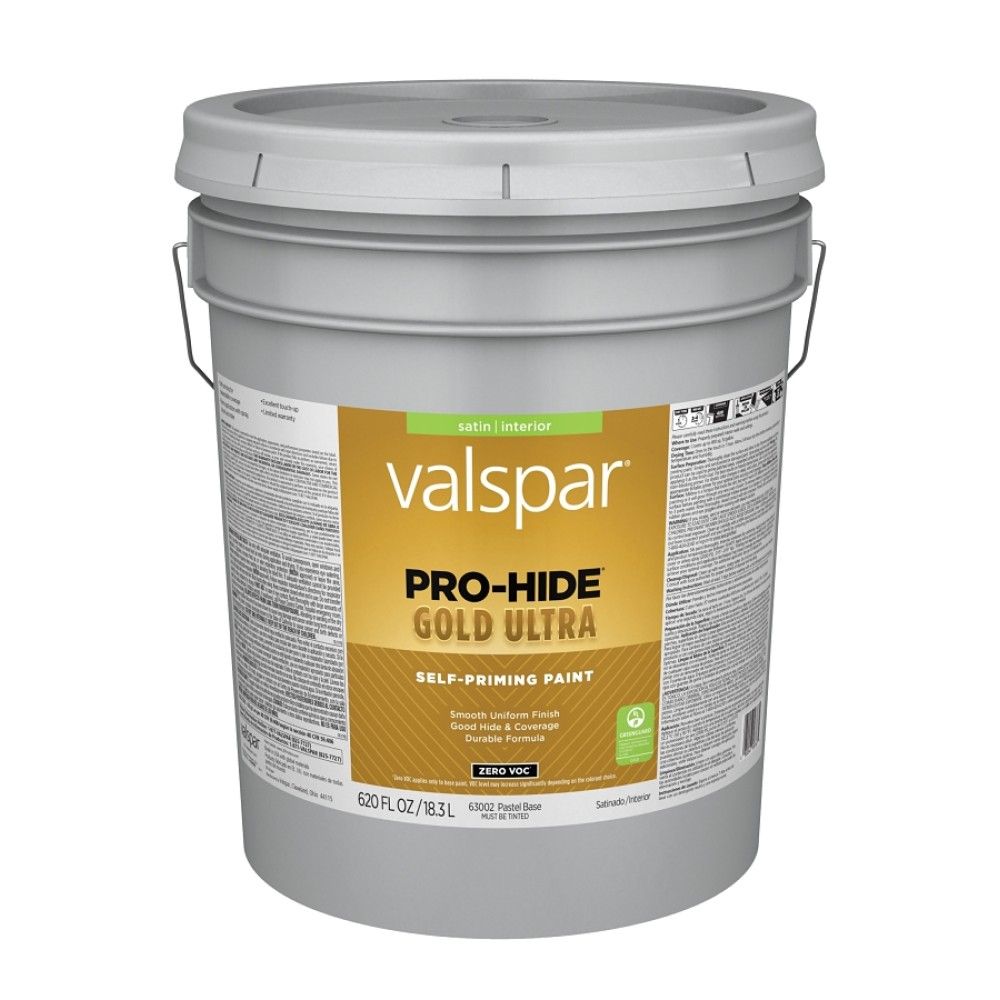 Valspar, Satin Pastel Base Pro-Hide Gold Ultra Interior Self-Priming Paint