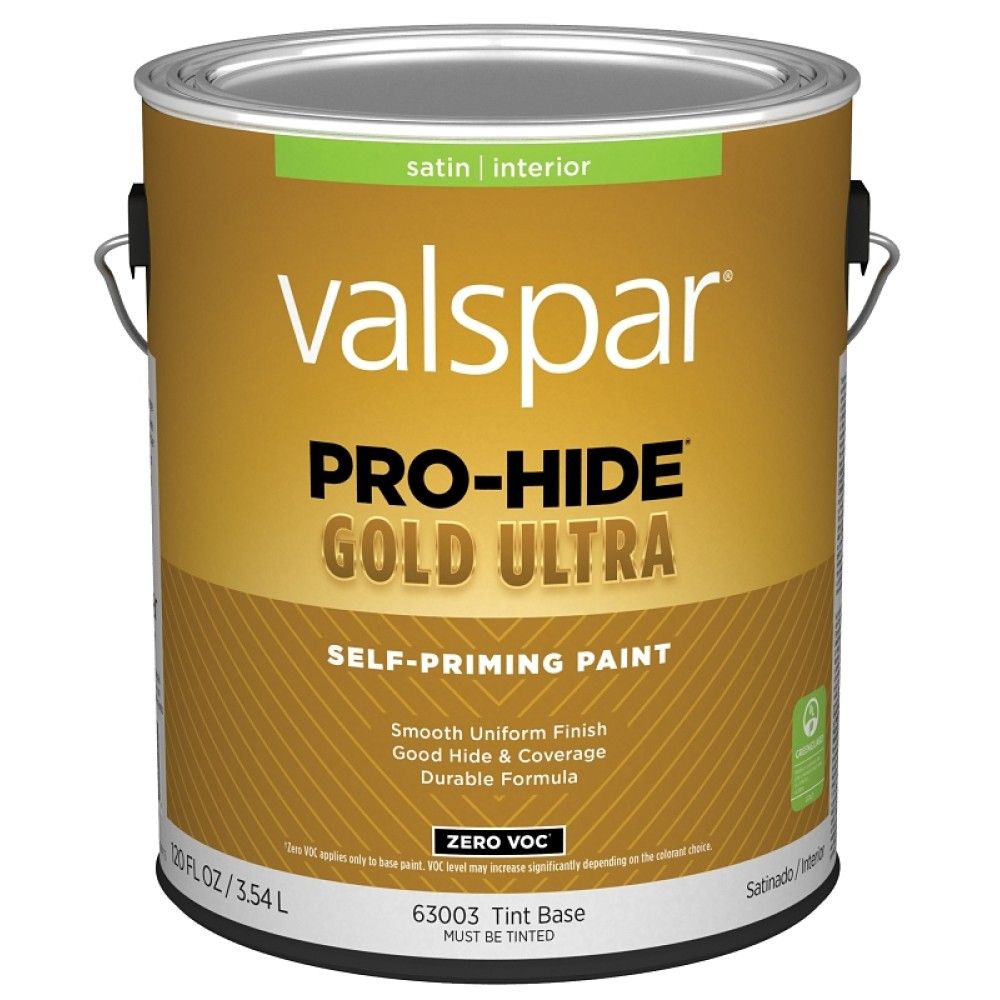Valspar, Satin Tint Base Pro-Hide Gold Ultra Interior Self-Priming Paint