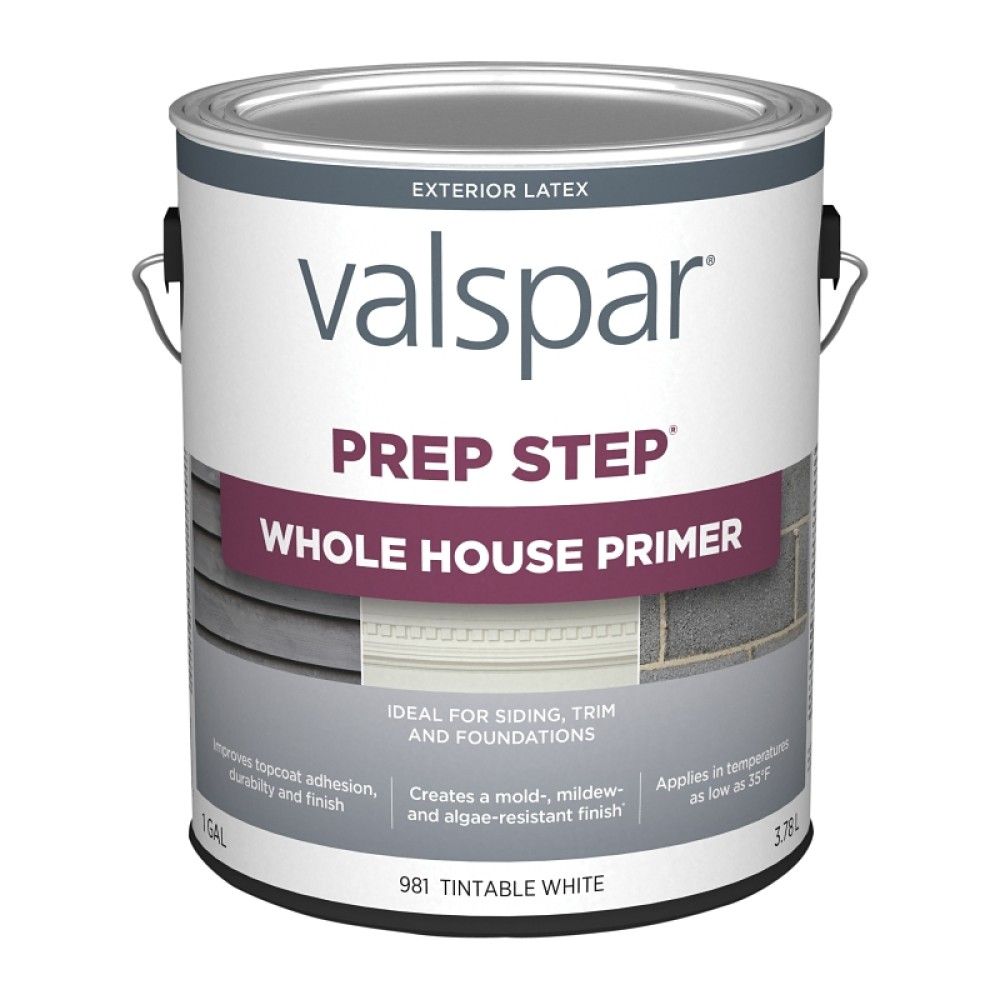 Valspar, Flat Tintable White Prep Step Whole House Primer
