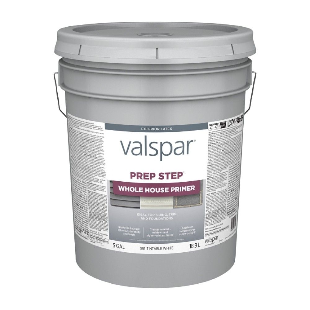 Valspar, Flat Tintable White Prep Step Whole House Primer