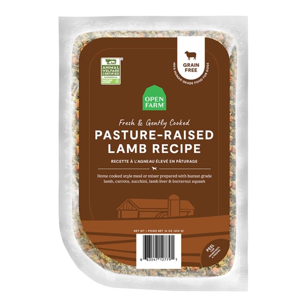 Open Farm, Gently Cooked Pasture-Raised Lamb Freshly Crafted Dog Food
