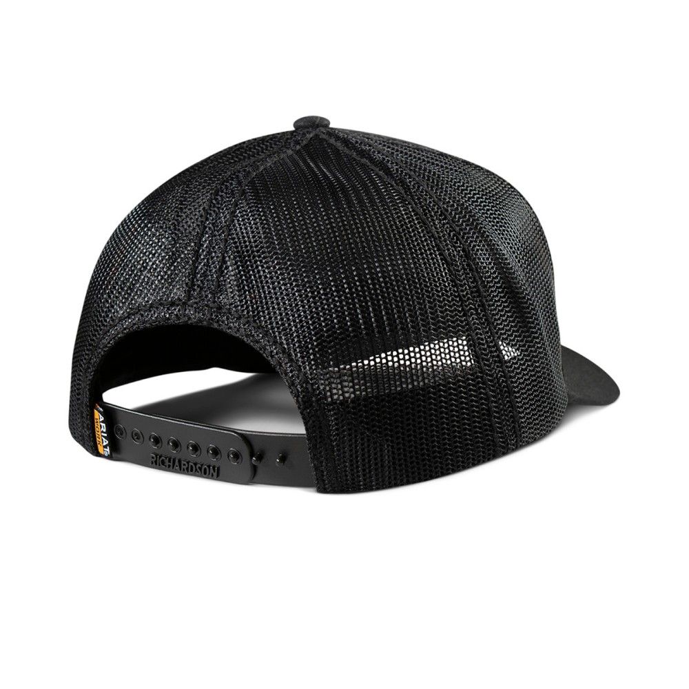 Ariat, Men's Black Work Patch Snapback Cap