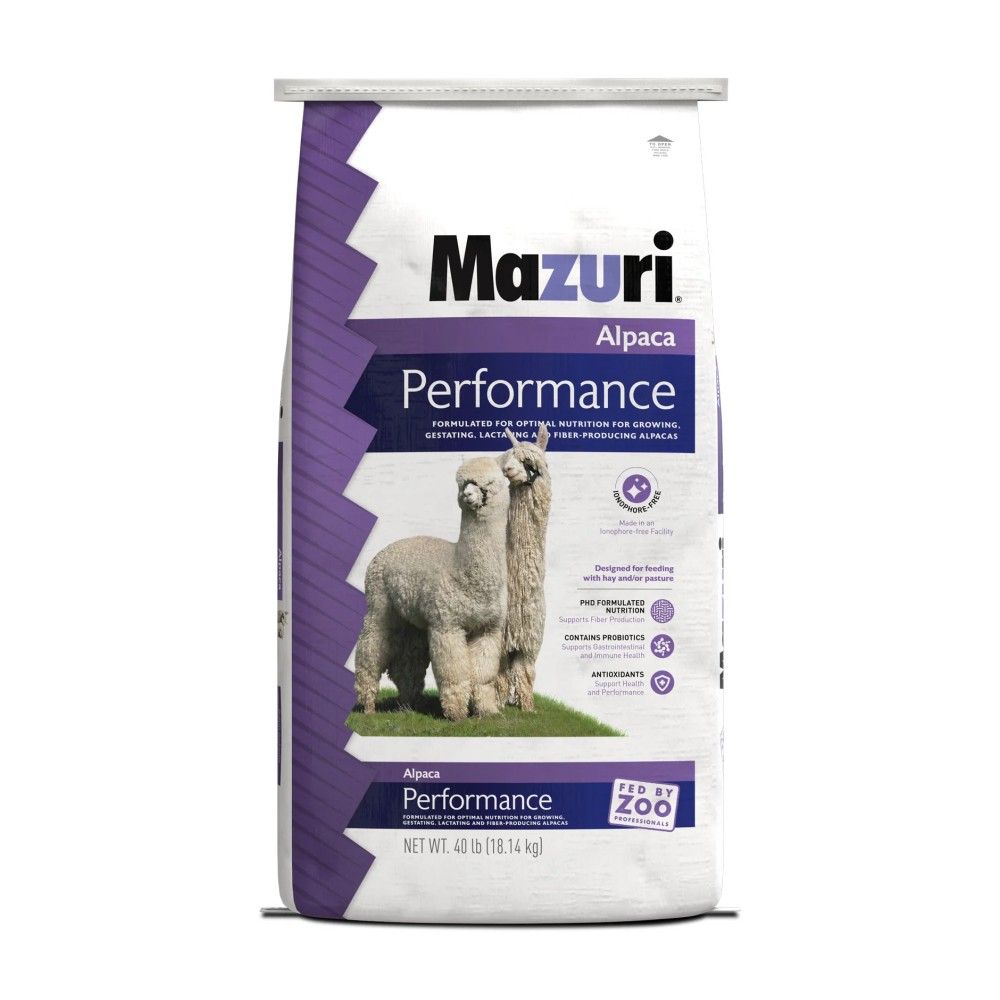 Mazuri, Alpaca Performance, 40 lb
