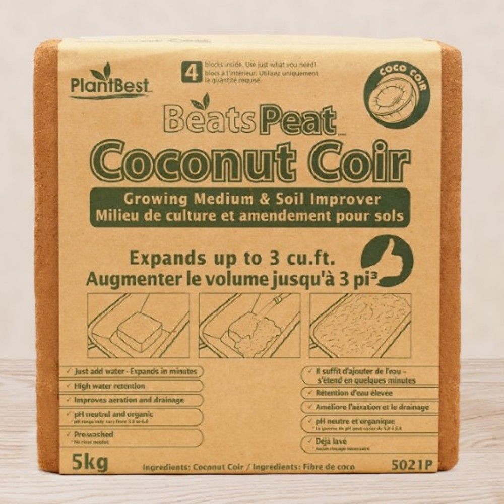 PlantBest, BeatsPeat Coconut Coir, 11 lb
