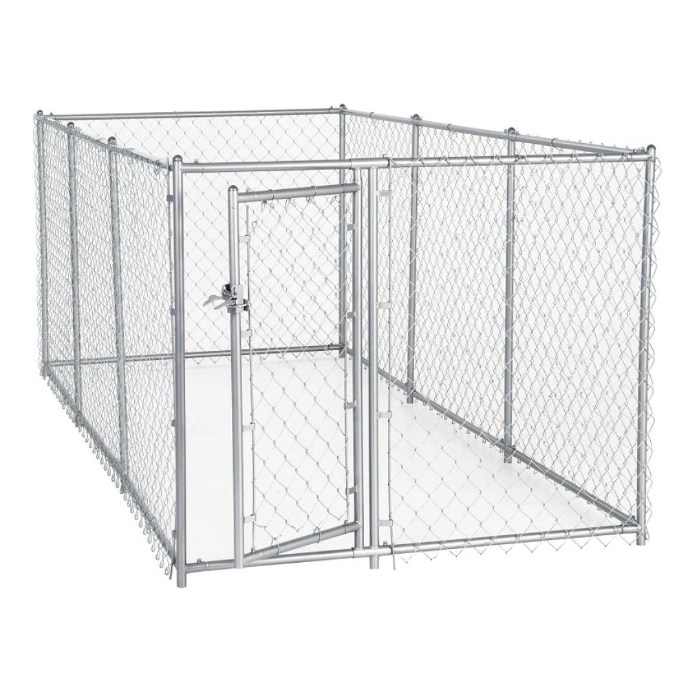 Lucky Dog, 10' x 5' x 4' Chain Link Kennel DIY Kit