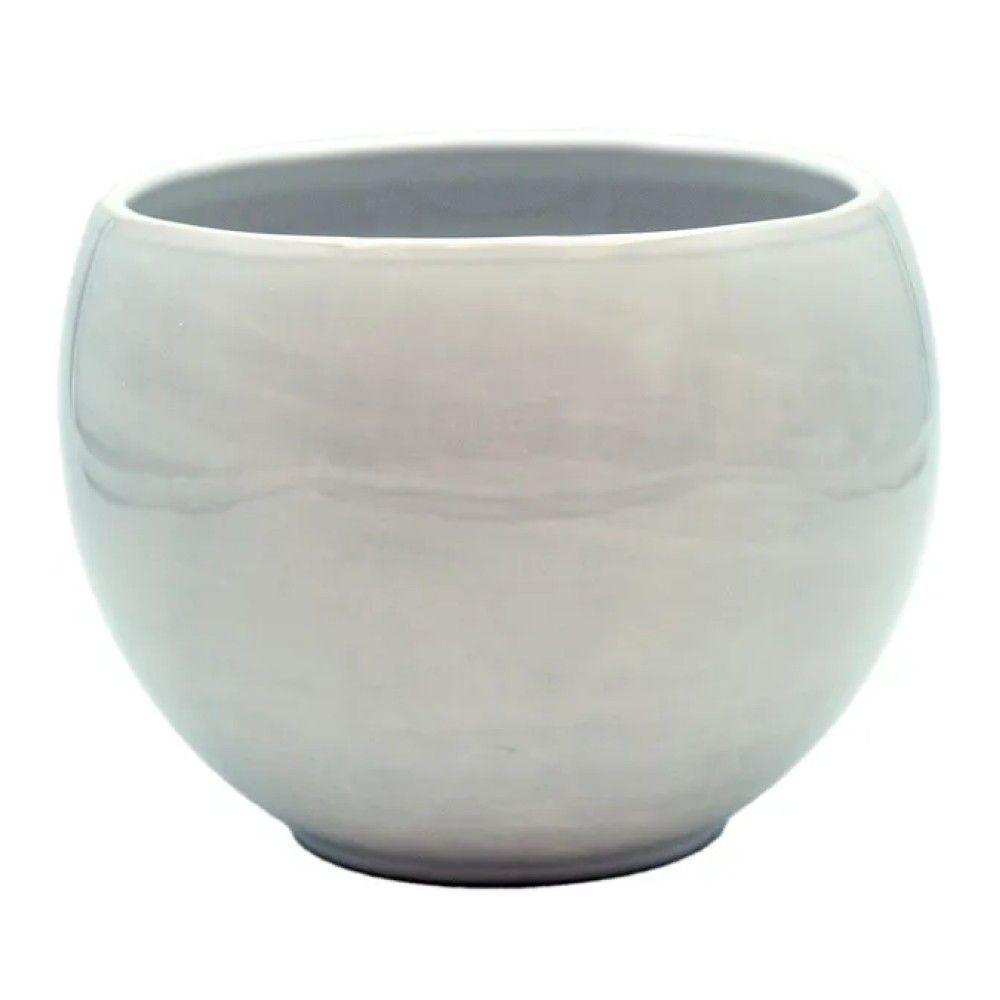 Border Concepts, White Luna Pot