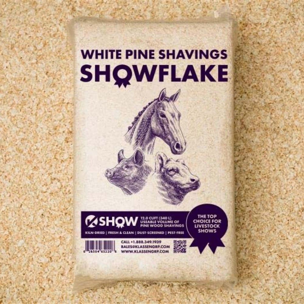 KSHOW, ShowFlake White Pine Shavings, 12 cu ft