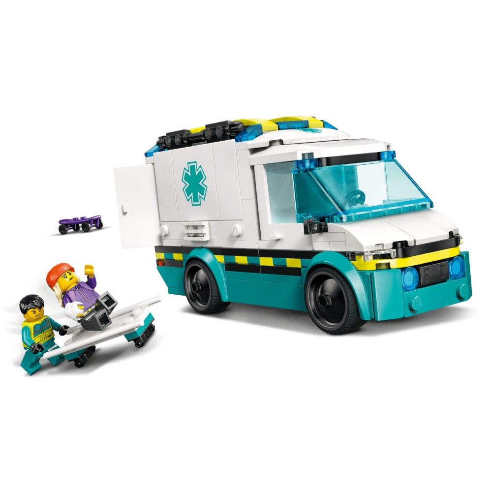 LEGO, City Emergency Ambulance, 184 pc