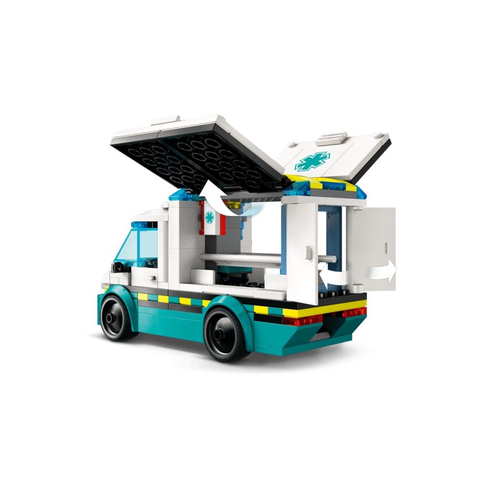 LEGO, City Emergency Ambulance, 184 pc