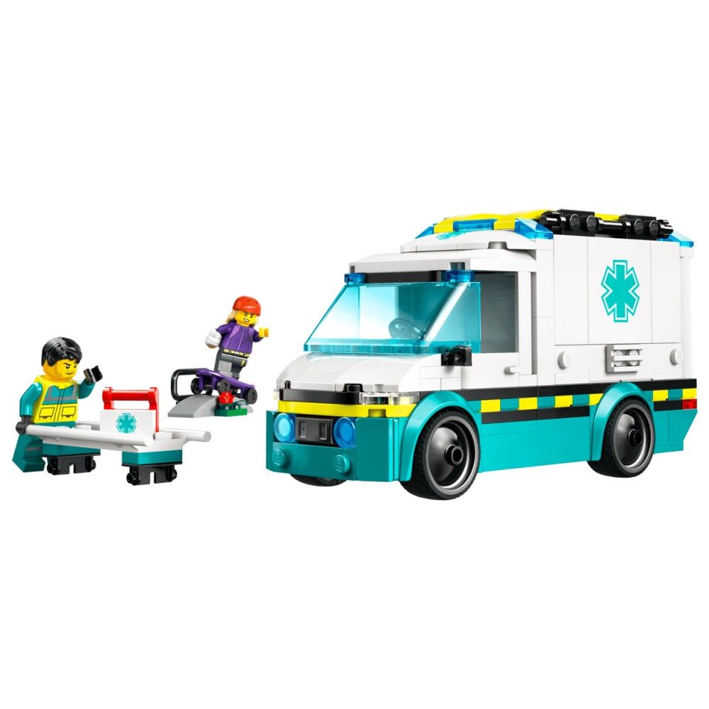 LEGO, City Emergency Ambulance, 184 pc