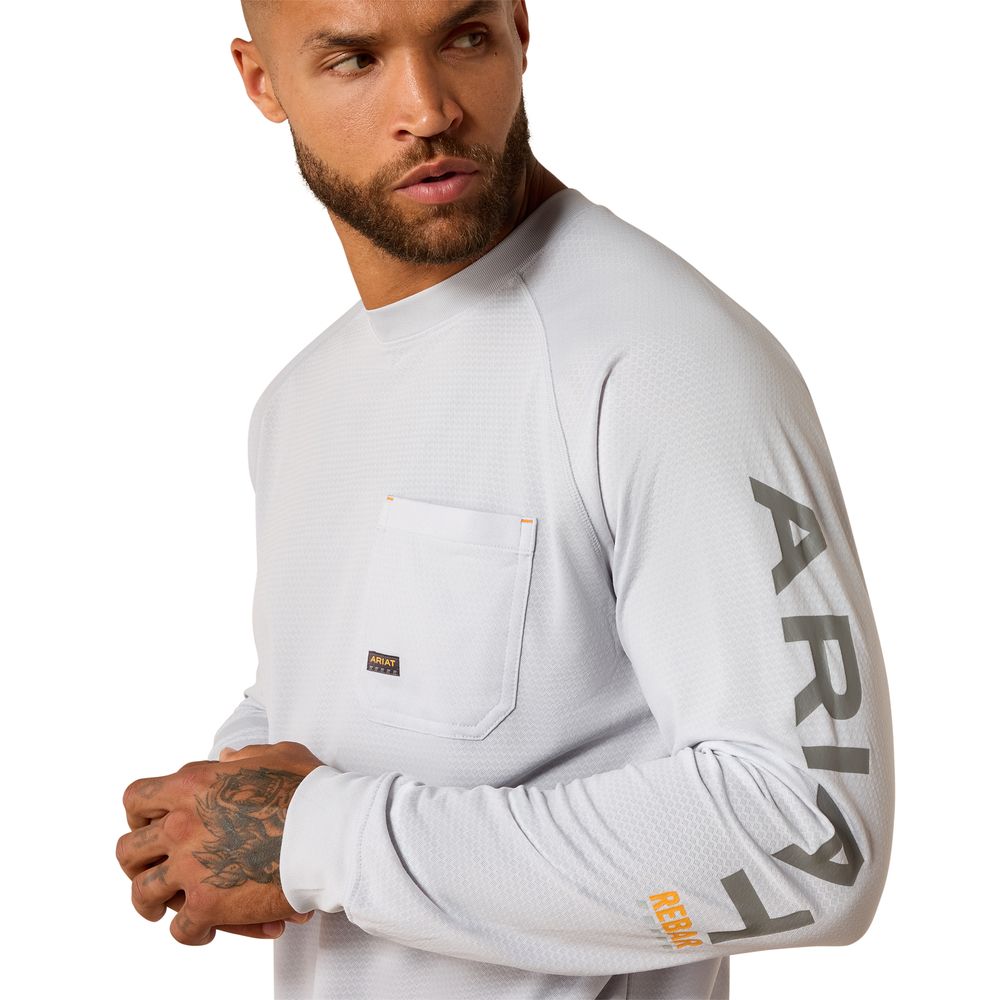 Ariat, Men's Micro Chip Rebar Heat Fighter T-Shirt