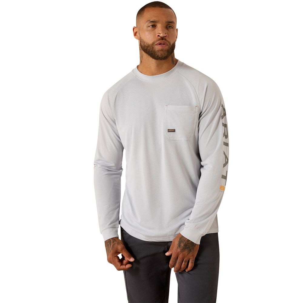 Ariat, Men's Micro Chip Rebar Heat Fighter T-Shirt