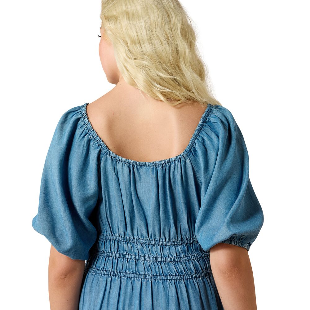 Ariat, Ladies Light Wash Indigo Juliet Dress
