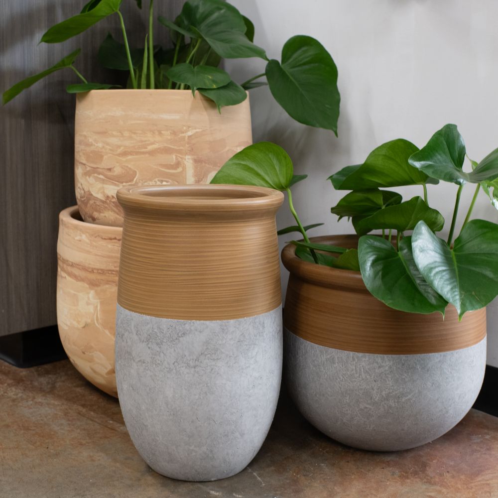 Tri-R Sales, Gray Ashwood Planter