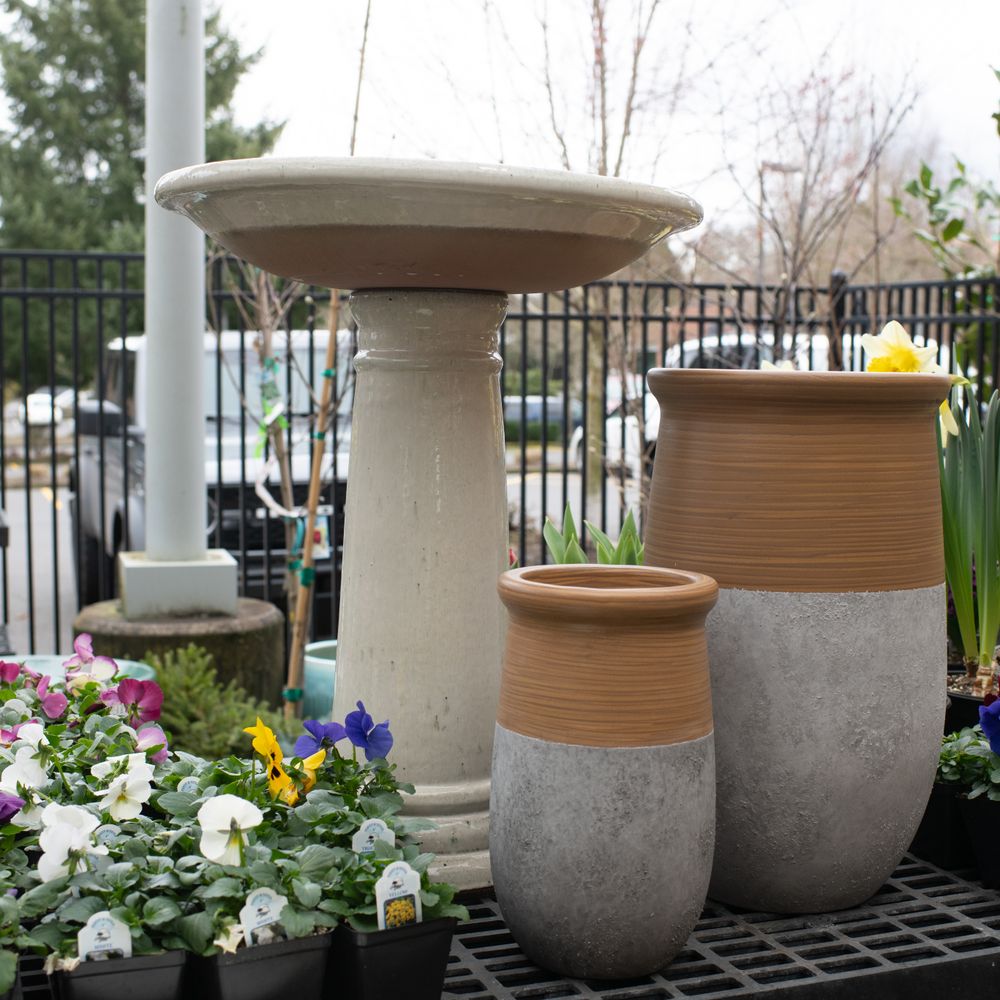 Tri-R Sales, Gray Ashwood Vase