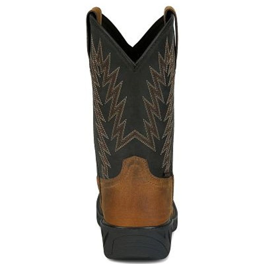 Justin, Men's Brown Taskmaker 11" Waterproof Boots