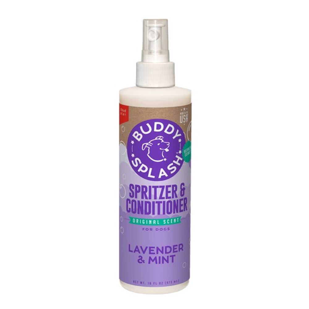 Buddy Biscuits, Buddy Splash Lavender & Mint Spritzer & Conditioner, 4 oz
