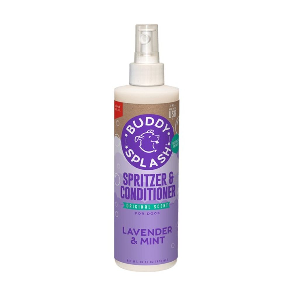 Buddy Biscuits, Buddy Splash Lavender & Mint Spritzer & Conditioner, 4 oz