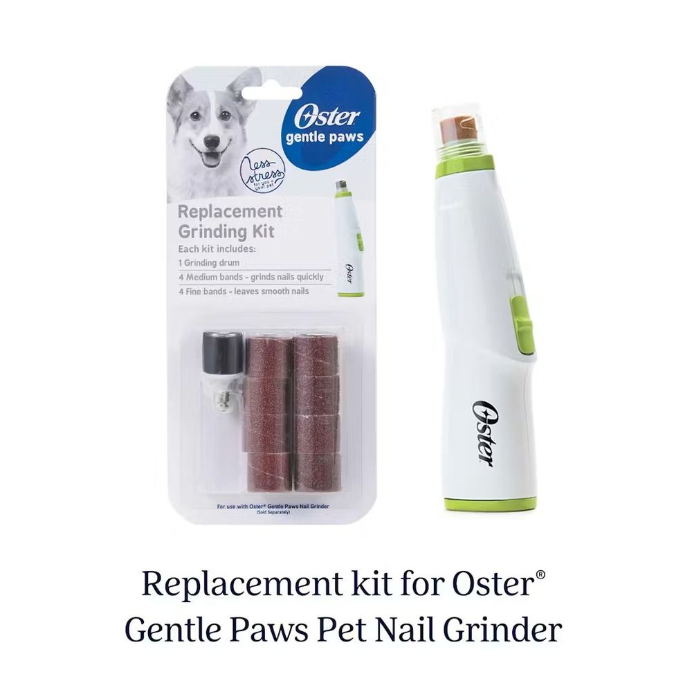 Oster, Oster Pro Gentle Paws Pet Nail Grinder Replacement Kit 