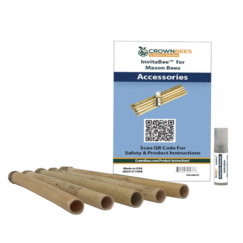 CrownBees, InvitaBee Mason Bee Attractant 