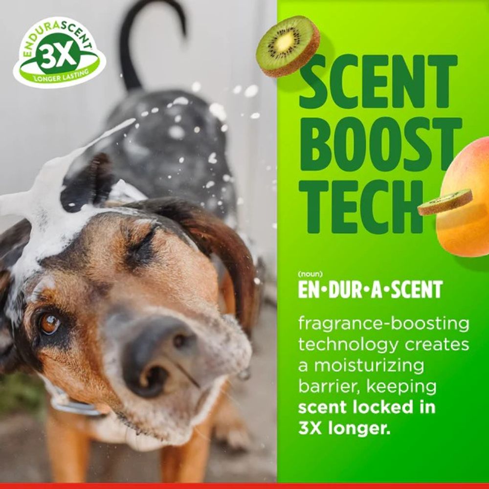 Tropiclean, EnduraScent™ Mango Kiwi Pet Shampoo