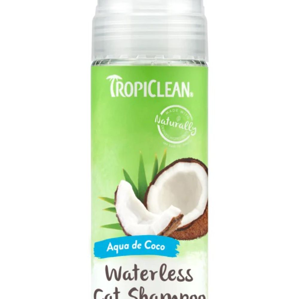 Tropiclean, Dander Reducing Waterless Cat Shampoo, 20 oz