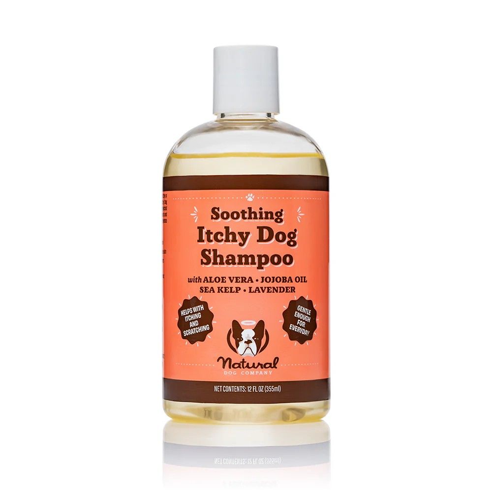 Natural Dog Company, Soothing Itchy Dog Shampoo, 12 oz 