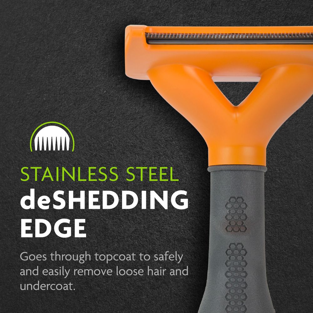FURminator, Undercoat deShedding Tool Medium Dog Long Hair