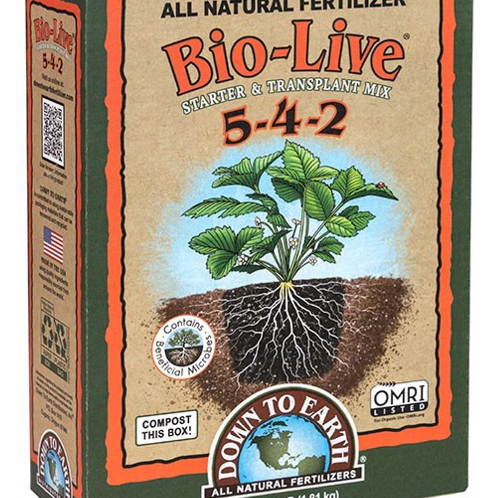 Down to Earth, Bio-Live 5-4-2, 4 lb