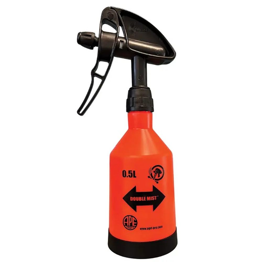 Agri-Pro, Orange 1/2 Liter Double Mist Trigger Sprayer