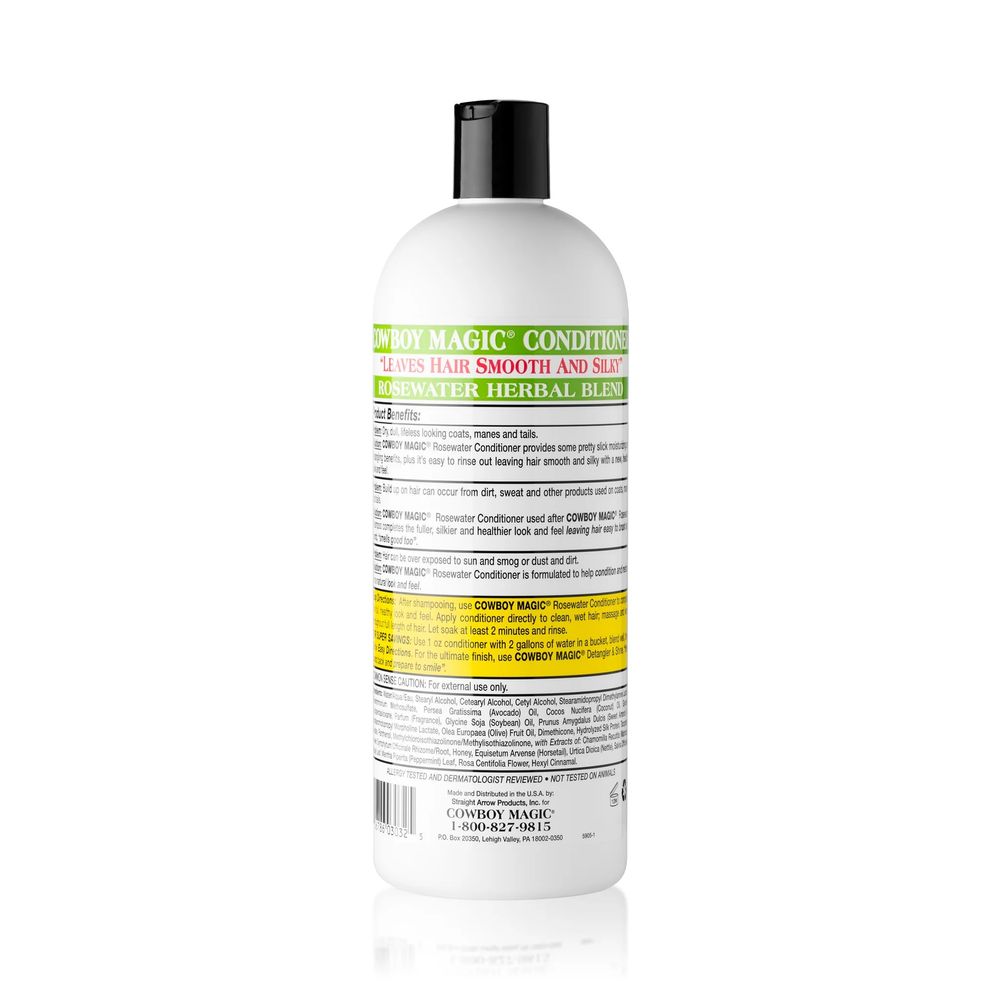 Cowboy Magic, Rosewater Conditioner, 1 qt 