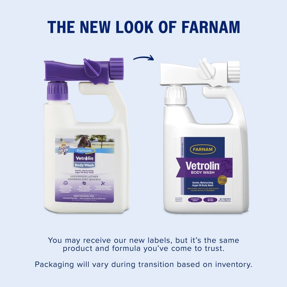 Farnam, Vetrolin Body Wash, 32 oz