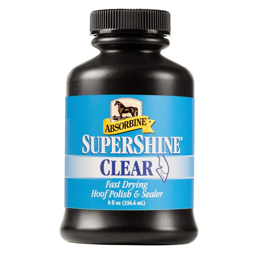 Absorbine, Clear SuperShine Hoof Polish & Sealer, 8 oz