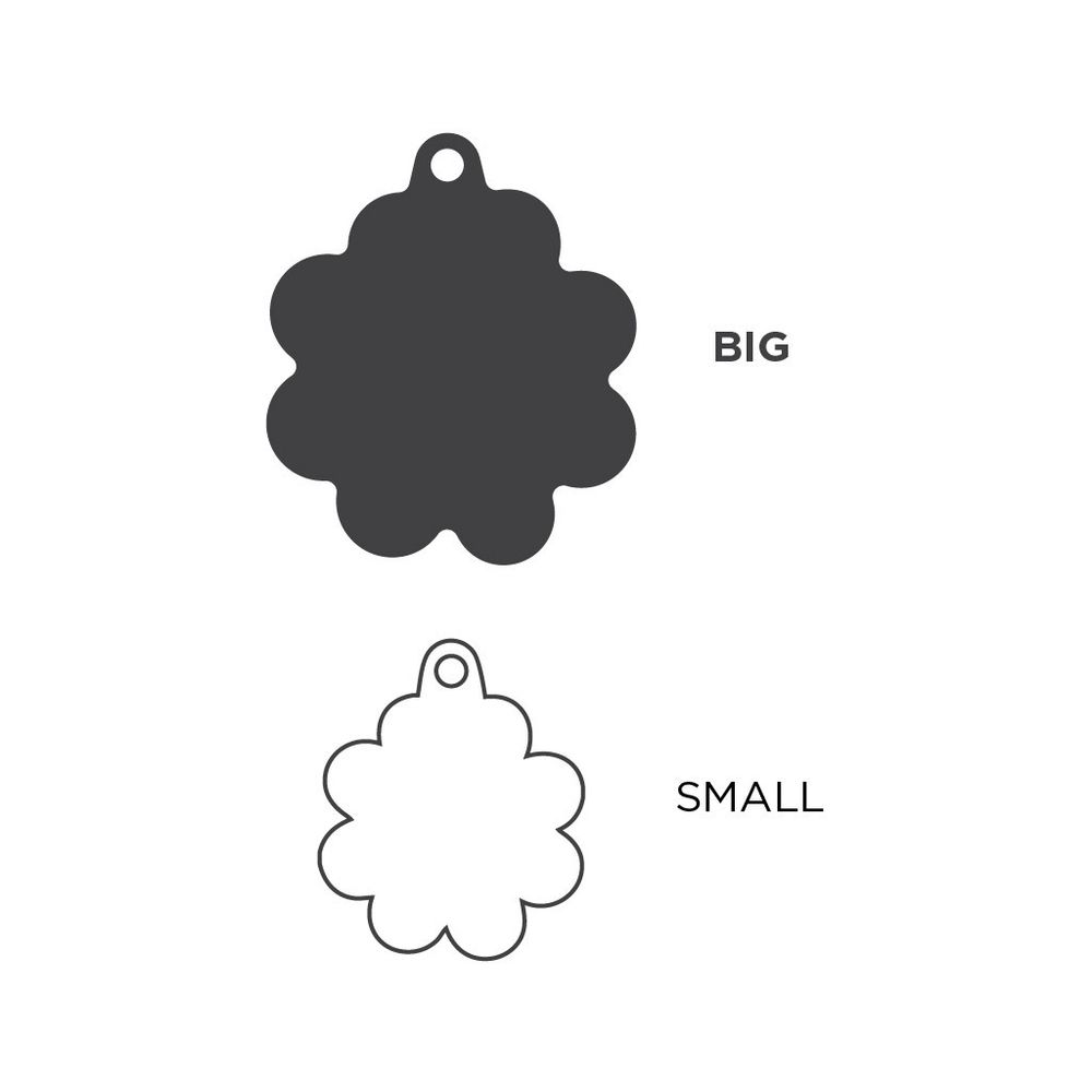 myfamily, Green Big Clover ID Tag