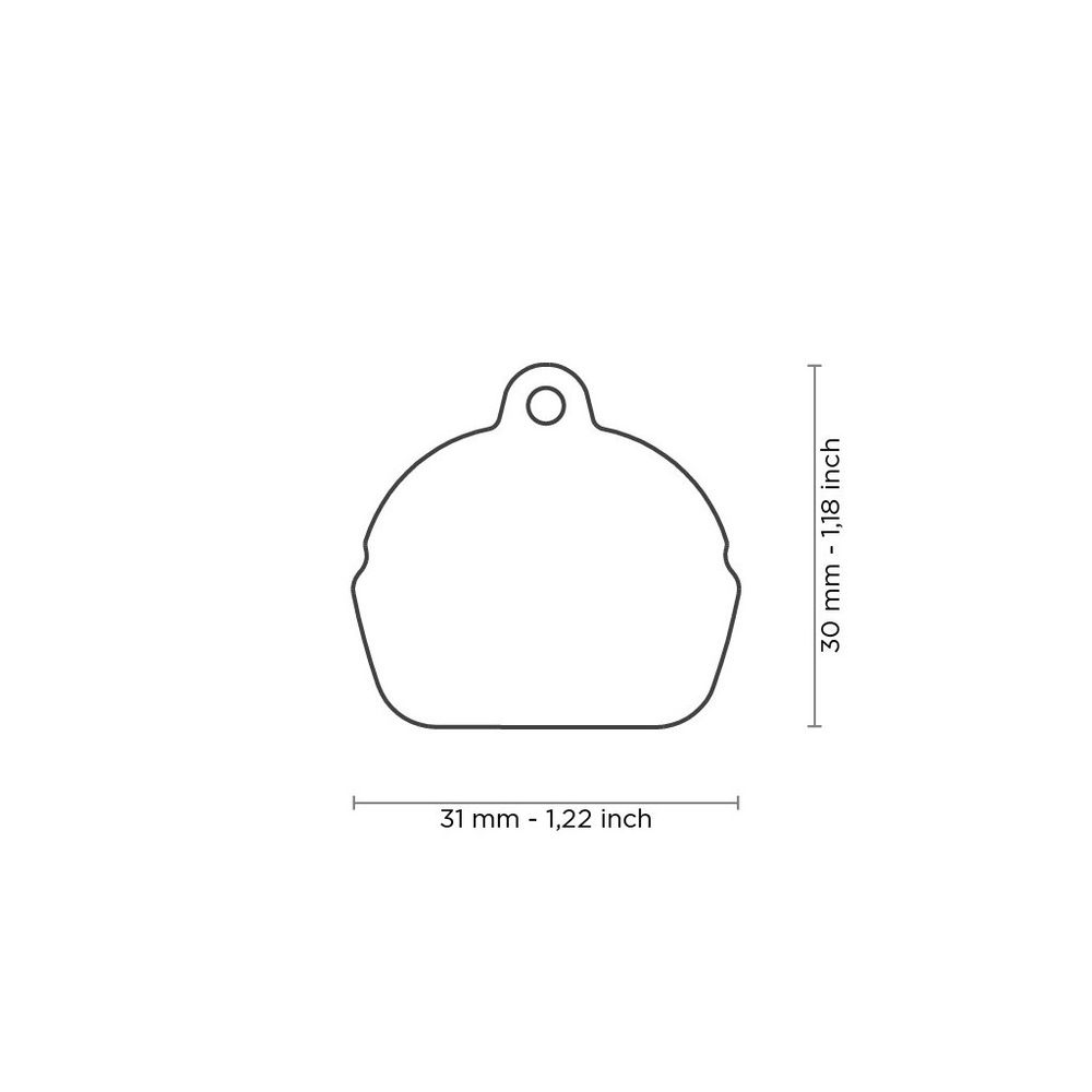 myfamily, Food Burger ID Tag