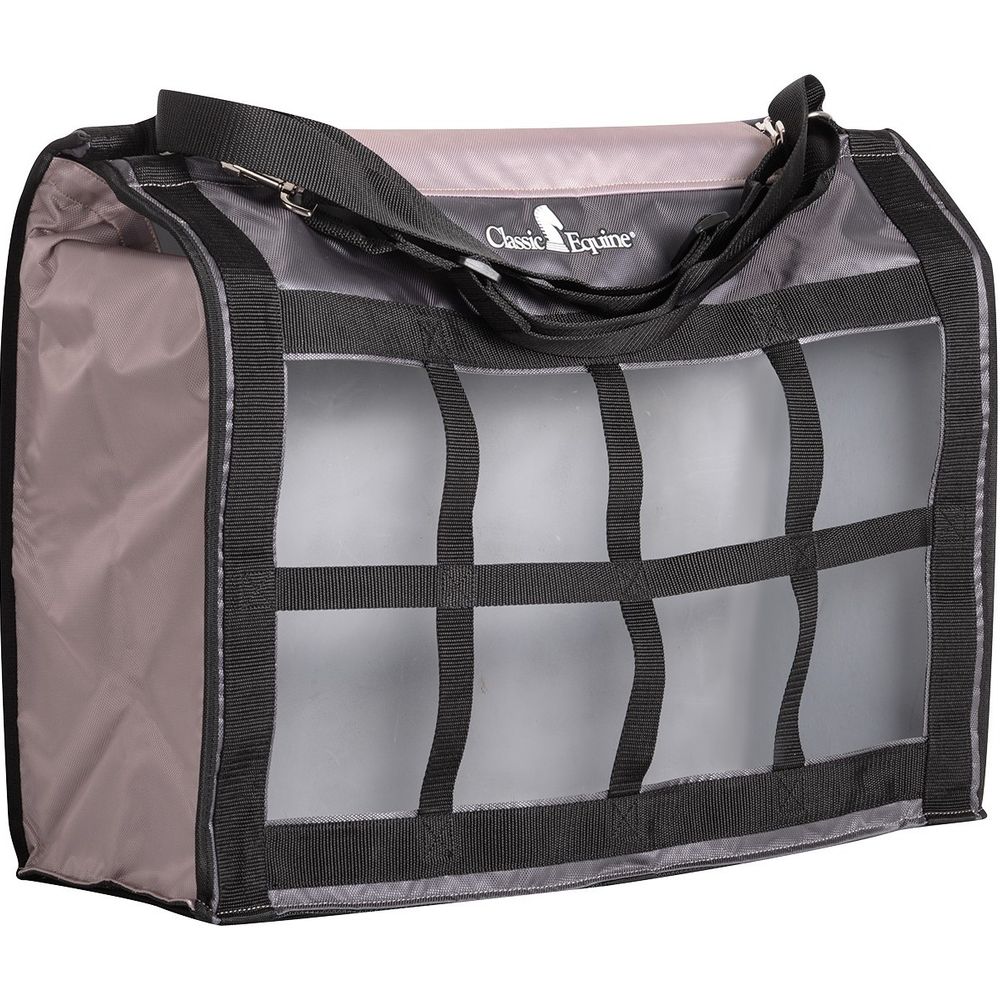 Classic Equine, Gray Tan Top Load Hay Bag