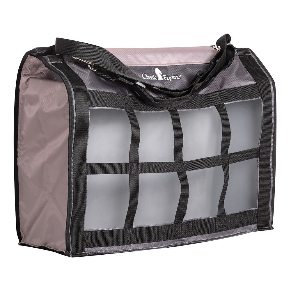 Classic Equine, Gray Tan Top Load Hay Bag