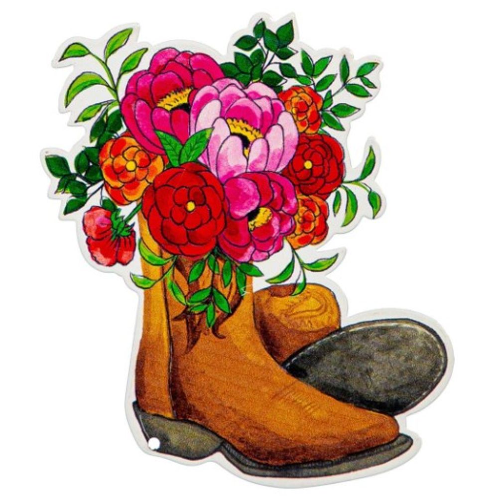 Evergreen, Assorted What She Shed Garden Screen Saver